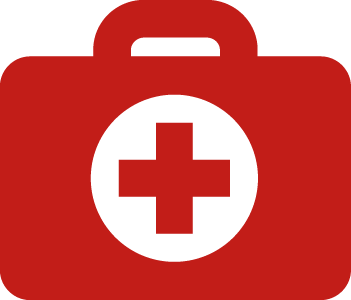 Medical bag icon